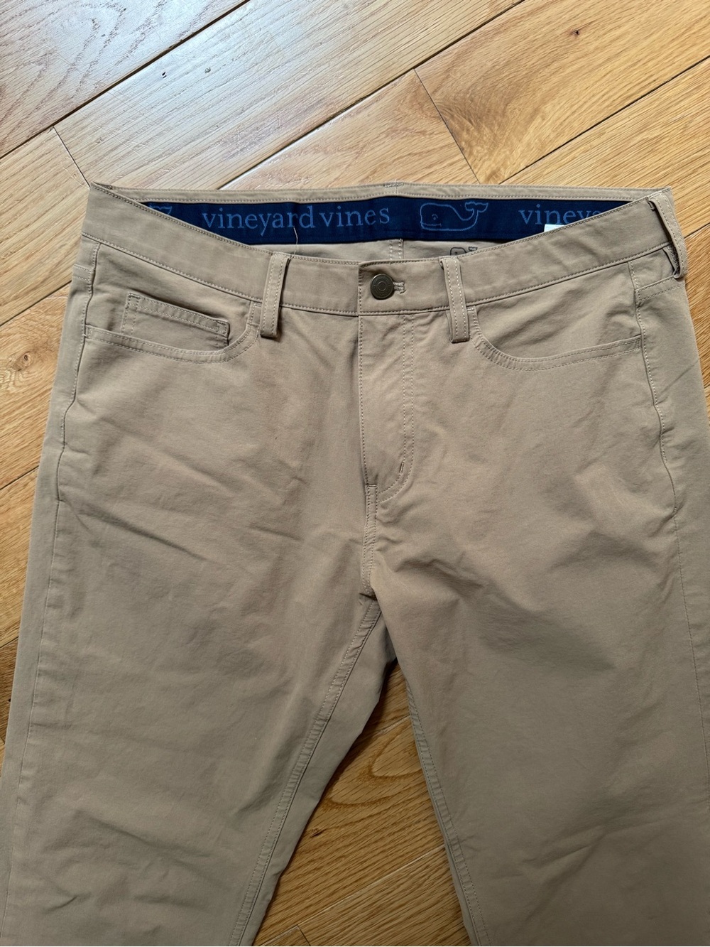 Vineyard Vines Men’s Performance Pants Khaki 32x32 Stretch Chinos - Picture 2 of 6